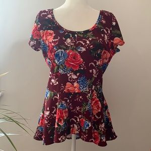 Multi-Length Floral Top